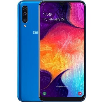 Smartphone Samsung Galaxy A50 Dual SIM modrá 